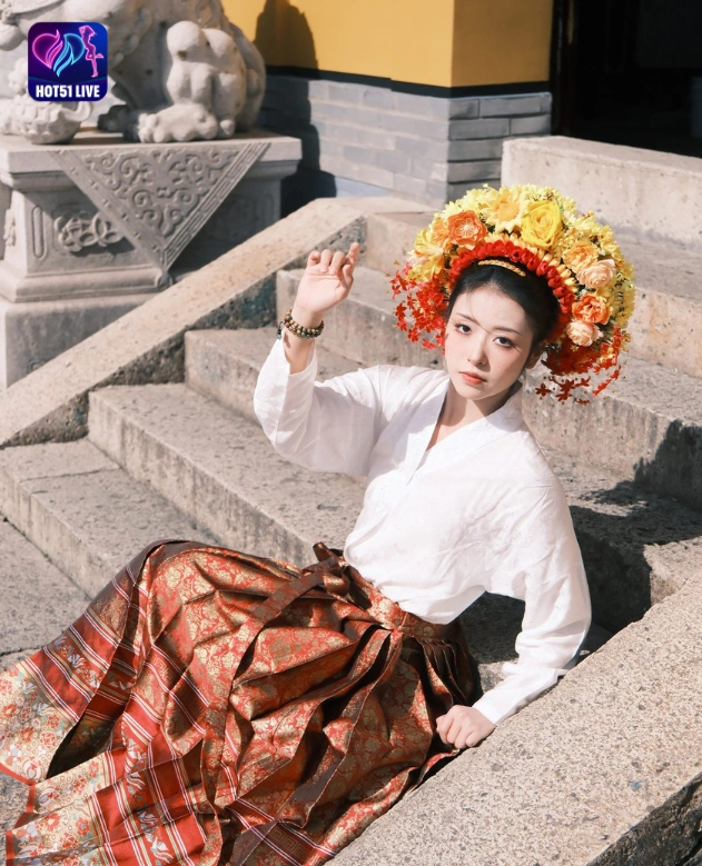 Mo Lu Beautiful livestream Tionghoa, bintang Hot51 2 - Hot51 Mo Lu-Hot51live